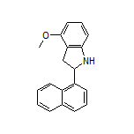 4-Methoxy-2-(naphthalen-1-yl)indoline