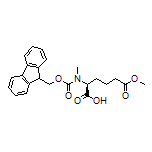 (S)-2-[Fmoc-(methyl)amino]-6-methoxy-6-oxohexanoic Acid