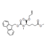 1-Allyl 6-Methyl (R)-2-[Fmoc-(methyl)amino]hexanedioate