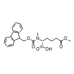 (R)-2-[Fmoc-(methyl)amino]-6-methoxy-6-oxohexanoic Acid