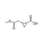 2-(2-Methoxy-2-oxoethyl)cyclopropanecarboxylic Acid