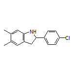 2-(4-Chlorophenyl)-5,6-dimethylindoline