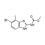 Methyl (5-Bromo-4-methyl-1H-benzo[d]imidazol-2-yl)carbamate