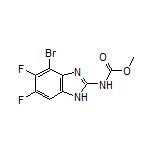 Methyl (4-Bromo-5,6-difluoro-1H-benzo[d]imidazol-2-yl)carbamate