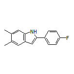 2-(4-Fluorophenyl)-5,6-dimethyl-1H-indole