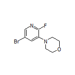 4-(5-Bromo-2-fluoropyridin-3-yl)morpholine