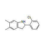 2-(2-Chlorophenyl)-5,6-dimethylindoline