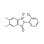 2-(2-Chlorophenyl)-5,6-dimethyl-3-oxo-3H-indole 1-Oxide