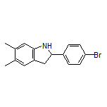 2-(4-Bromophenyl)-5,6-dimethylindoline