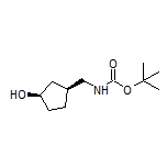 tert-Butyl [[(1S,3R)-3-Hydroxycyclopentyl]methyl]carbamate