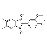 2-(3,4-Dimethoxyphenyl)-5,6-dimethyl-3-oxo-3H-indole 1-Oxide