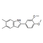 2-(3,4-Dimethoxyphenyl)-5,6-dimethyl-1H-indole