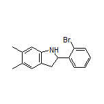 2-(2-Bromophenyl)-5,6-dimethylindoline