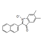 5,6-Dimethyl-2-(naphthalen-2-yl)-3-oxo-3H-indole 1-Oxide