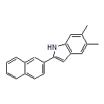 5,6-Dimethyl-2-(naphthalen-2-yl)-1H-indole