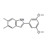 2-(3,5-Dimethoxyphenyl)-5,6-dimethyl-1H-indole