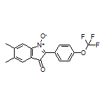 5,6-Dimethyl-3-oxo-2-[4-(trifluoromethoxy)phenyl]-3H-indole 1-Oxide
