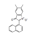 5,6-Dimethyl-2-(naphthalen-1-yl)-3-oxo-3H-indole 1-Oxide