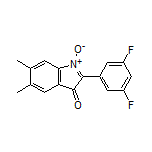 2-(3,5-Difluorophenyl)-5,6-dimethyl-3-oxo-3H-indole 1-Oxide