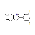 2-(3,5-Difluorophenyl)-5,6-dimethylindoline