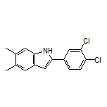 2-(3,4-Dichlorophenyl)-5,6-dimethyl-1H-indole