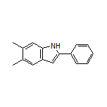 5,6-Dimethyl-2-phenyl-1H-indole