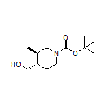 [(3R,4S)-1-Boc-3-methyl-4-piperidyl]methanol