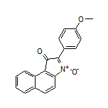 2-(4-Methoxyphenyl)-1-oxo-1H-benzo[e]indole 3-Oxide