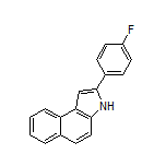 2-(4-Fluorophenyl)-3H-benzo[e]indole