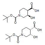 cis-1-Boc-3-hydroxypiperidine-4-carboxylic Acid
