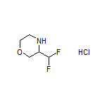 3-(Difluoromethyl)morpholine Hydrochloride