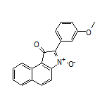2-(3-Methoxyphenyl)-1-oxo-1H-benzo[e]indole 3-Oxide