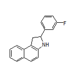 2-(3-Fluorophenyl)-2,3-dihydro-1H-benzo[e]indole