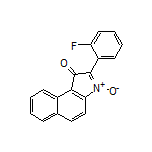 2-(2-Fluorophenyl)-1-oxo-1H-benzo[e]indole 3-Oxide