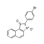 2-(4-Bromophenyl)-1-oxo-1H-benzo[e]indole 3-Oxide