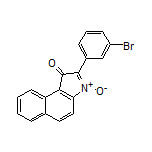 2-(3-Bromophenyl)-1-oxo-1H-benzo[e]indole 3-Oxide