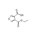 4-(Ethoxycarbonyl)furan-3-carboxylic Acid