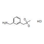 3-[(Methylsulfonyl)methyl]benzylamine Hydrochloride