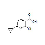2-Chloro-4-cyclopropylbenzoic Acid