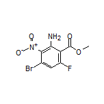 Methyl 2-Amino-4-bromo-6-fluoro-3-nitrobenzoate