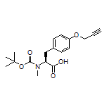 (S)-2-[Boc-(methyl)amino]-3-[4-(prop-2-yn-1-yloxy)phenyl]propanoic Acid