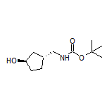(1R,3R)-3-[(Boc-amino)methyl]cyclopentanol