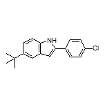5-(tert-Butyl)-2-(4-chlorophenyl)-1H-indole