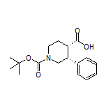 (3R,4S)-1-Boc-3-phenylpiperidine-4-carboxylic Acid