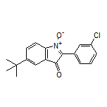5-(tert-Butyl)-2-(3-chlorophenyl)-3-oxo-3H-indole 1-Oxide
