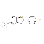 5-(tert-Butyl)-2-(4-fluorophenyl)indoline