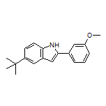 5-(tert-Butyl)-2-(3-methoxyphenyl)-1H-indole