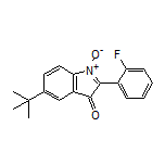 5-(tert-Butyl)-2-(2-fluorophenyl)-3-oxo-3H-indole 1-Oxide