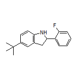 5-(tert-Butyl)-2-(2-fluorophenyl)indoline