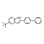 2-(4-Biphenylyl)-5-(tert-butyl)-1H-indole